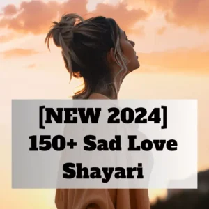 Read more about the article [New 2024] TOP 70+ Sad Love Shayari